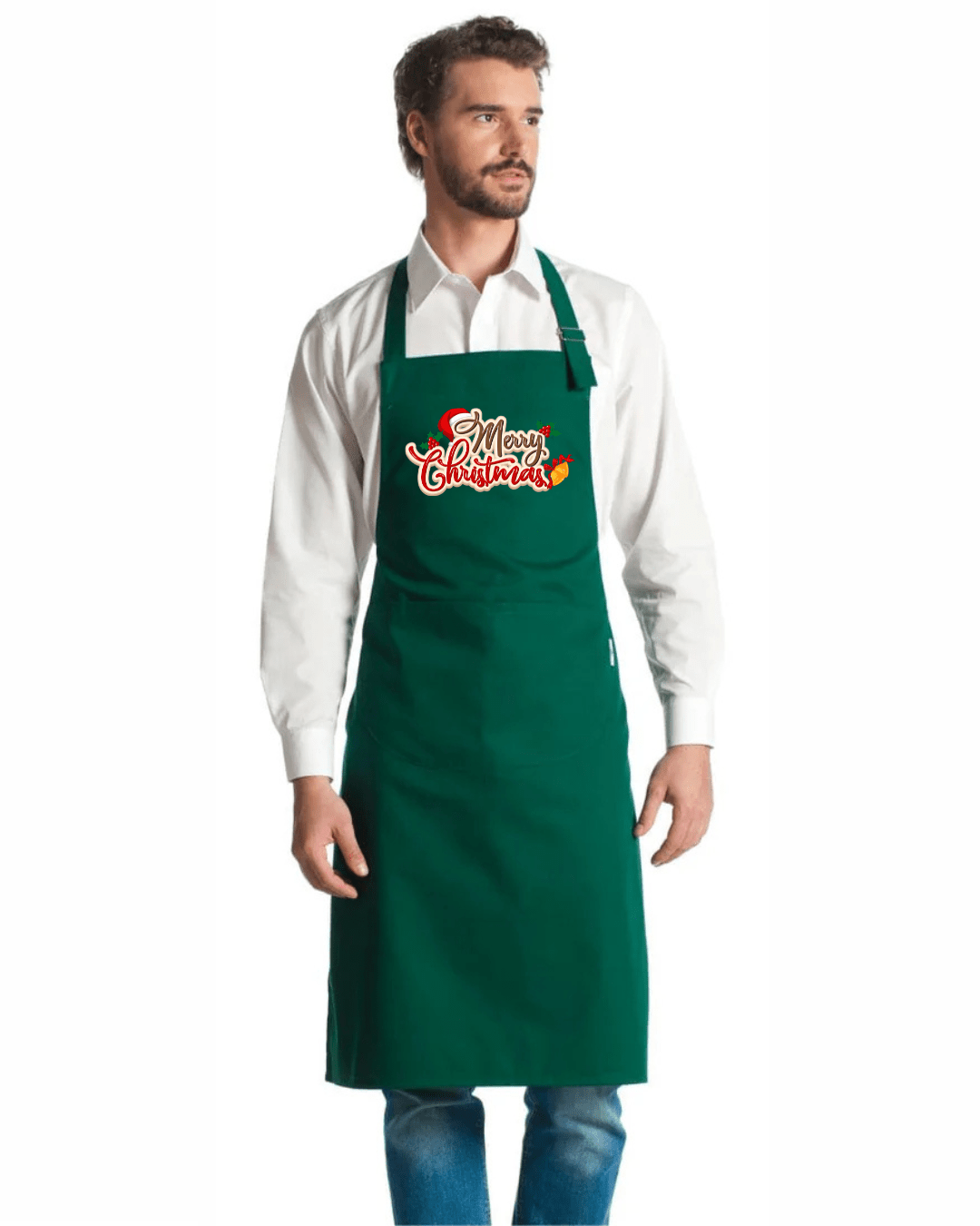 Grembiule Bistrot Natalizio - Westrose SRL - Abbigliamento da Lavoro Personalizzato