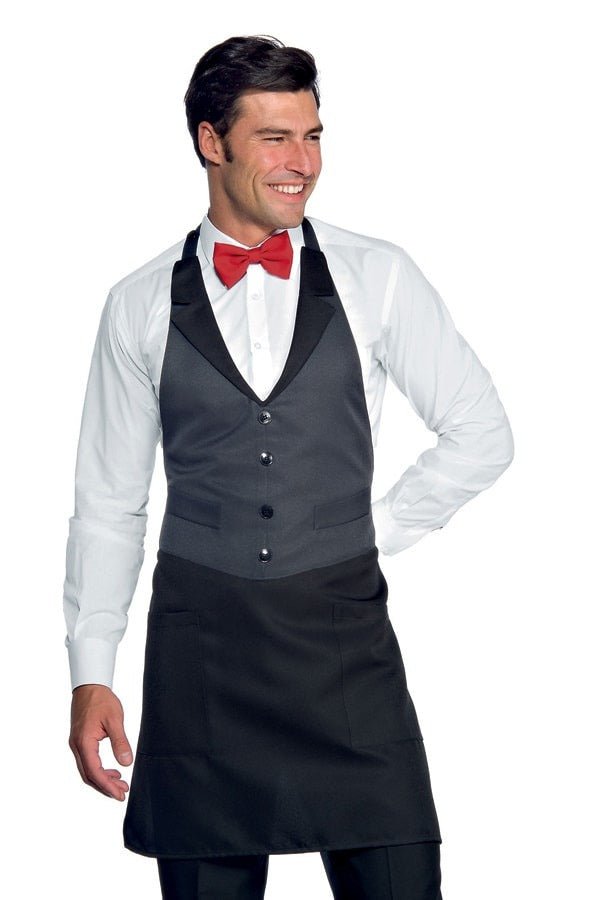 Grembiule con finto gilet Isacco Victor - Westrose SRL - Abbigliamento da Lavoro Personalizzato