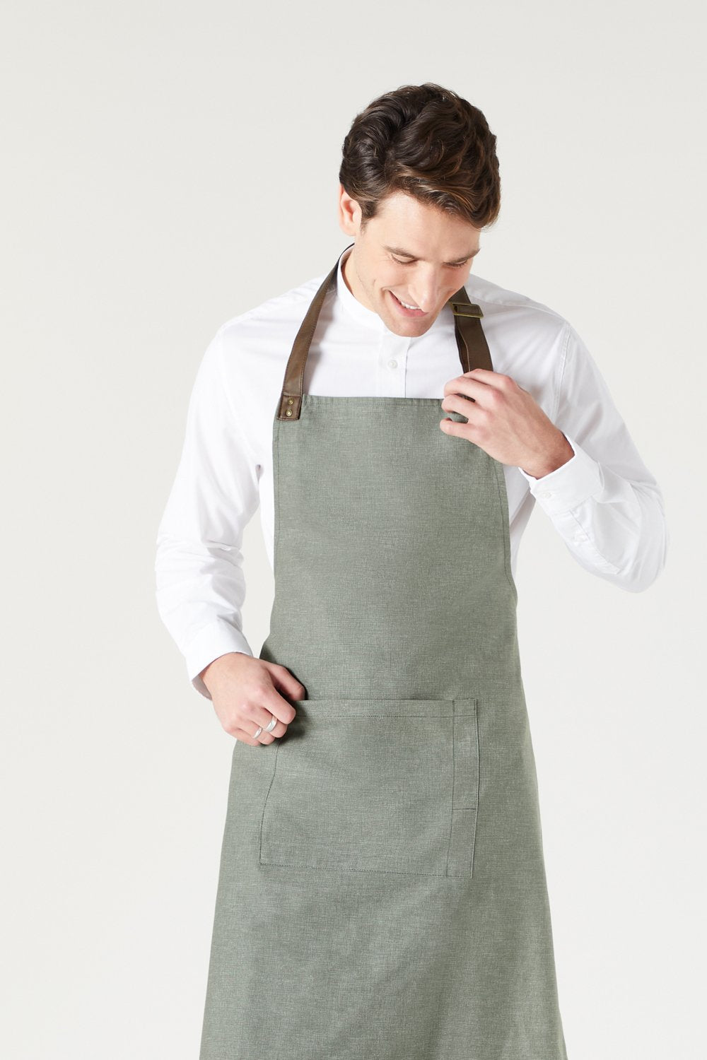Grembiule con inserti in ecopelle Premier Annex PR144 - Westrose