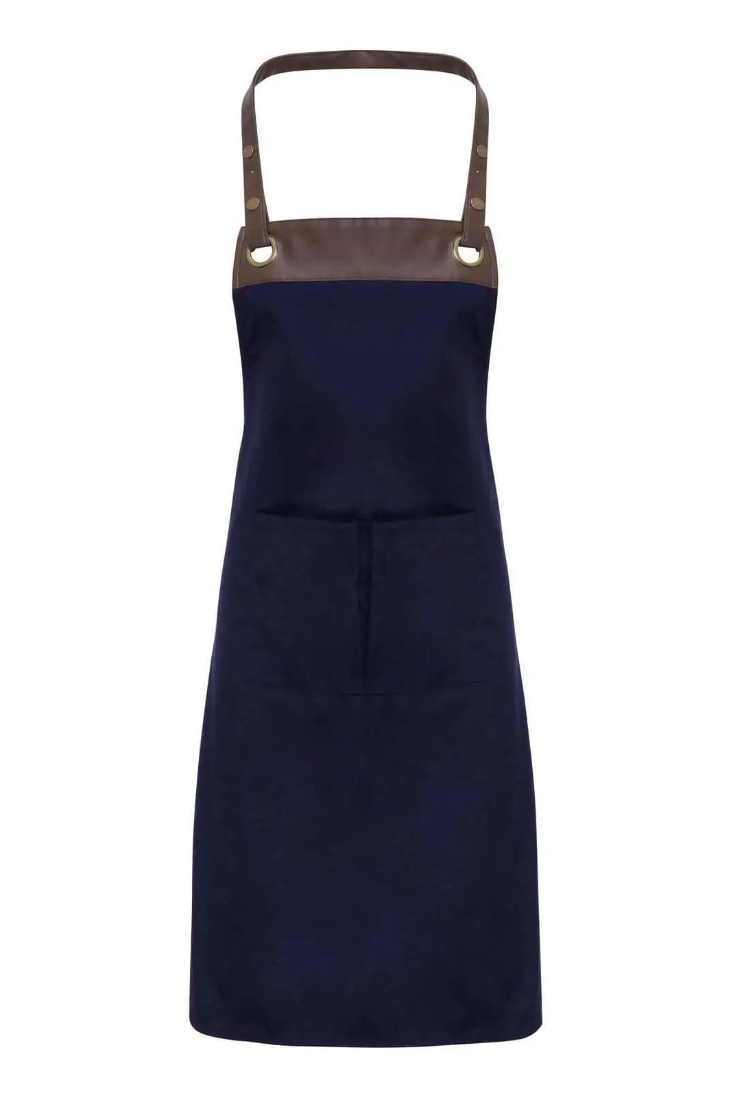 Grembiule con inserti in ecopelle Premier EspressoPR123 - Westrose SRL - Abbigliamento da Lavoro Personalizzato