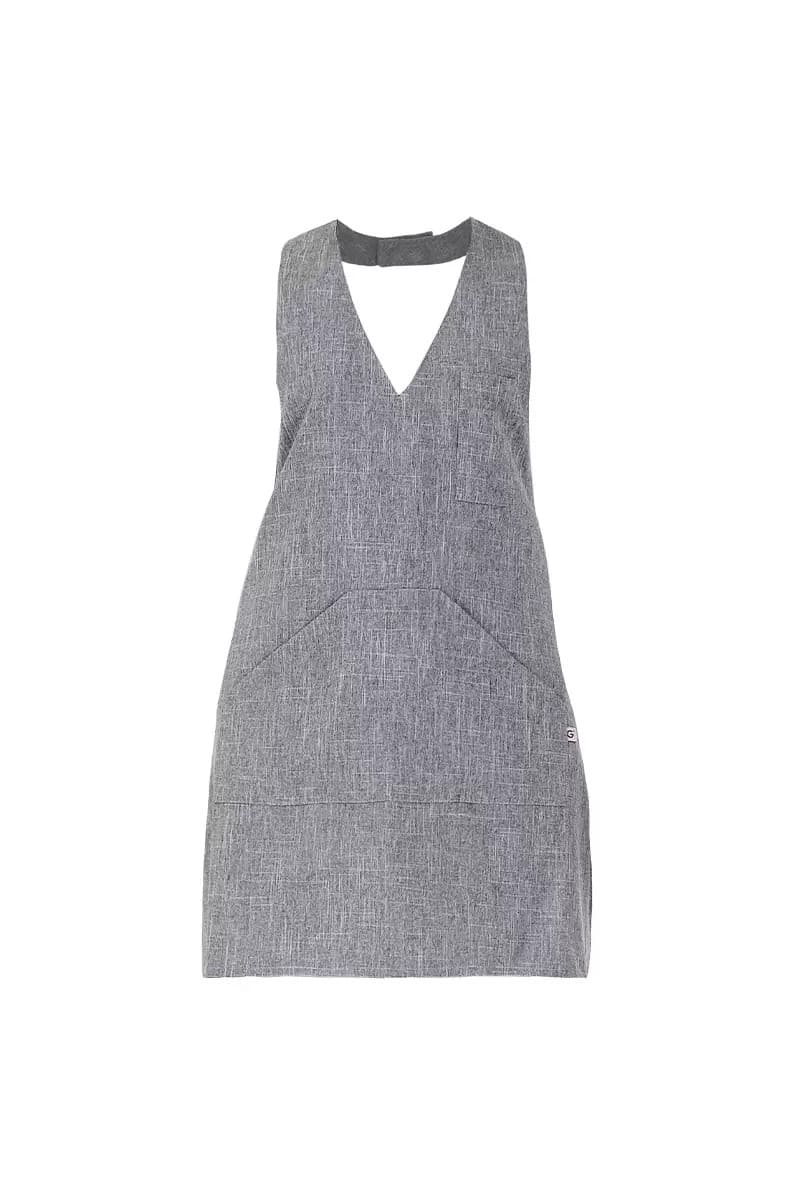 Grembiule con pettorina scollo V no stiro Giblor's Scotland - Westrose SRL - Abbigliamento da Lavoro Personalizzato