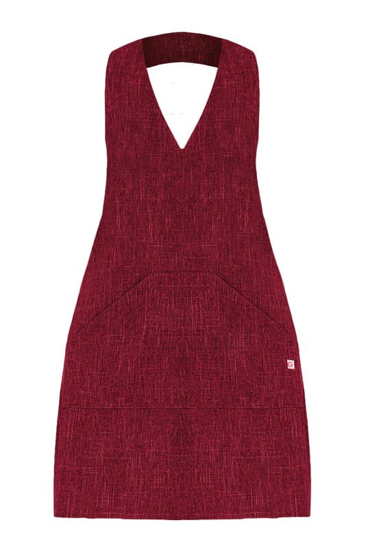 Grembiule con pettorina scollo V no stiro Giblor's Scotland - Westrose SRL - Abbigliamento da Lavoro Personalizzato