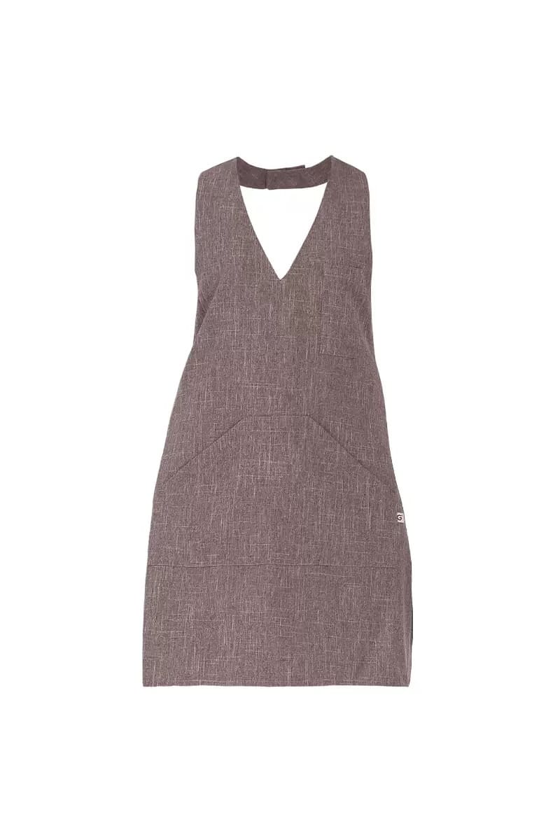 Grembiule con pettorina scollo V no stiro Giblor's Scotland - Westrose SRL - Abbigliamento da Lavoro Personalizzato