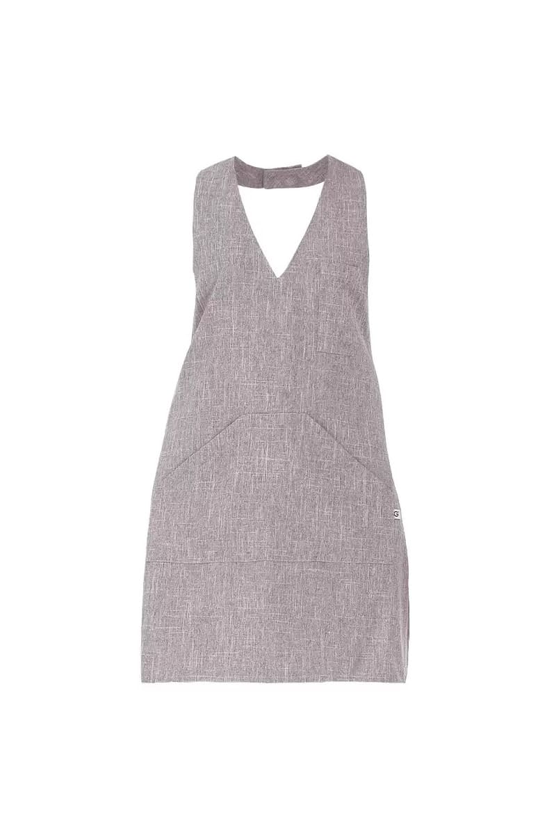 Grembiule con pettorina scollo V no stiro Giblor's Scotland - Westrose SRL - Abbigliamento da Lavoro Personalizzato