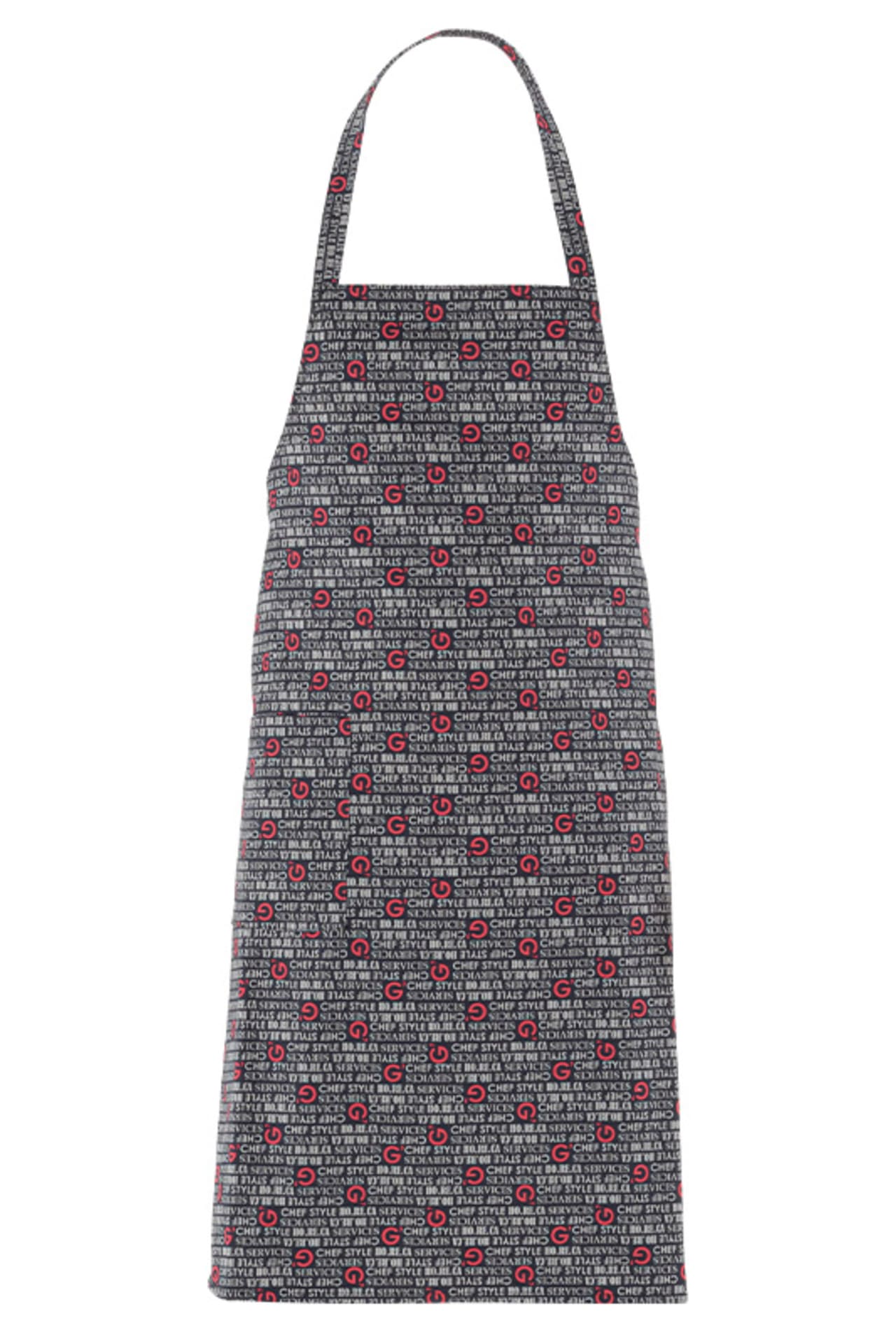 Grembiule cucina in cotone fantasia Giblor's Parigi 22P08H478 - Westrose SRL - Abbigliamento da Lavoro Personalizzato