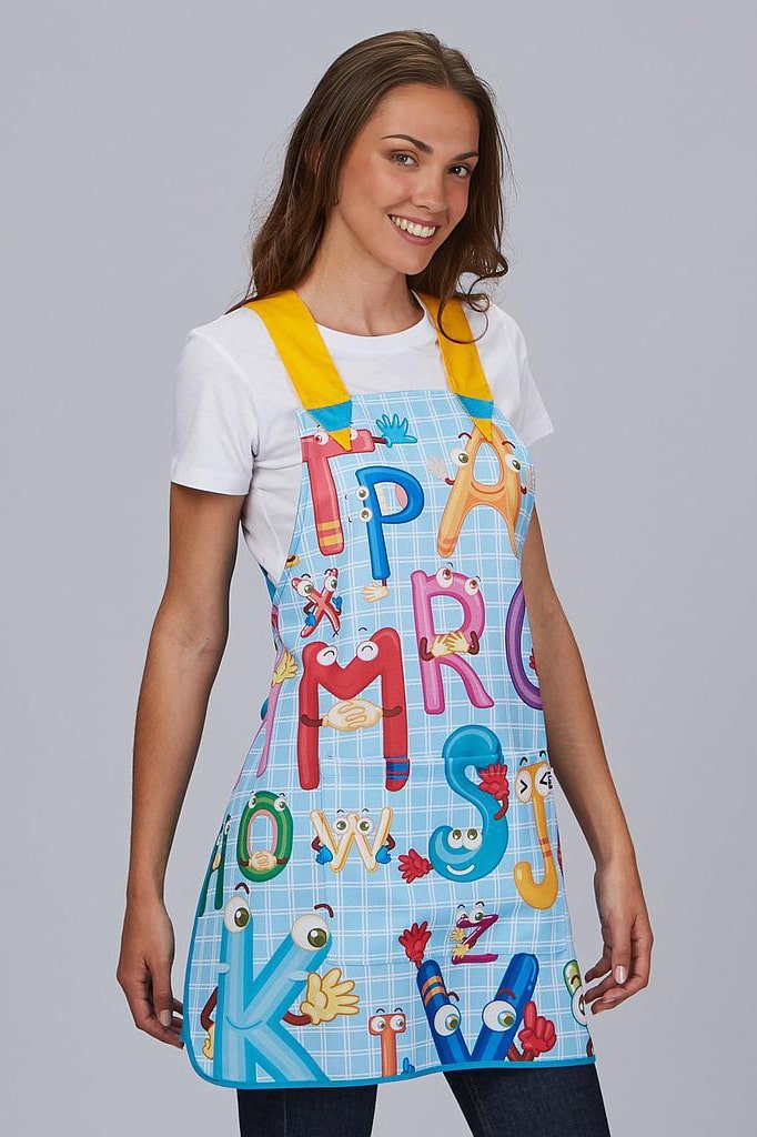 Grembiule donna scuola Gary's Abecedario 200005 - Westrose SRL - Abbigliamento da Lavoro Personalizzato