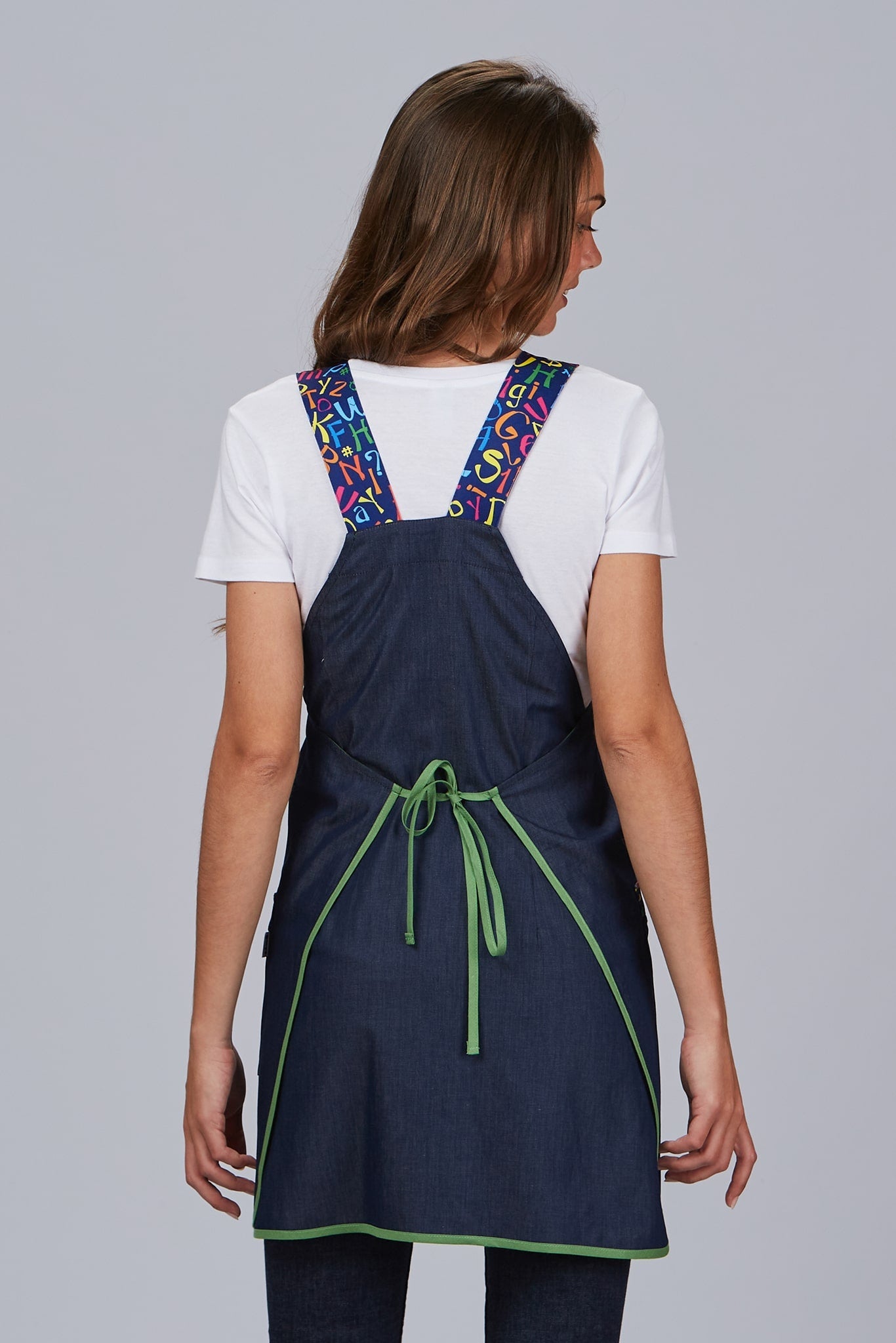 Grembiule donna scuola Gary's Lettere 200051 - Westrose SRL - Abbigliamento da Lavoro Personalizzato