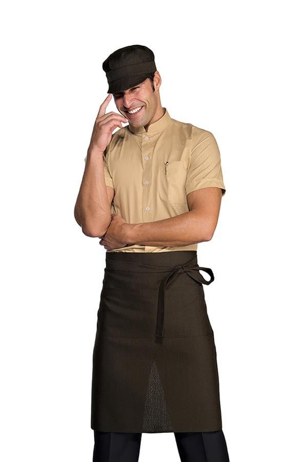 Grembiule effetto canapa no stiro Isacco Guadalupe - Westrose SRL - Abbigliamento da Lavoro Personalizzato