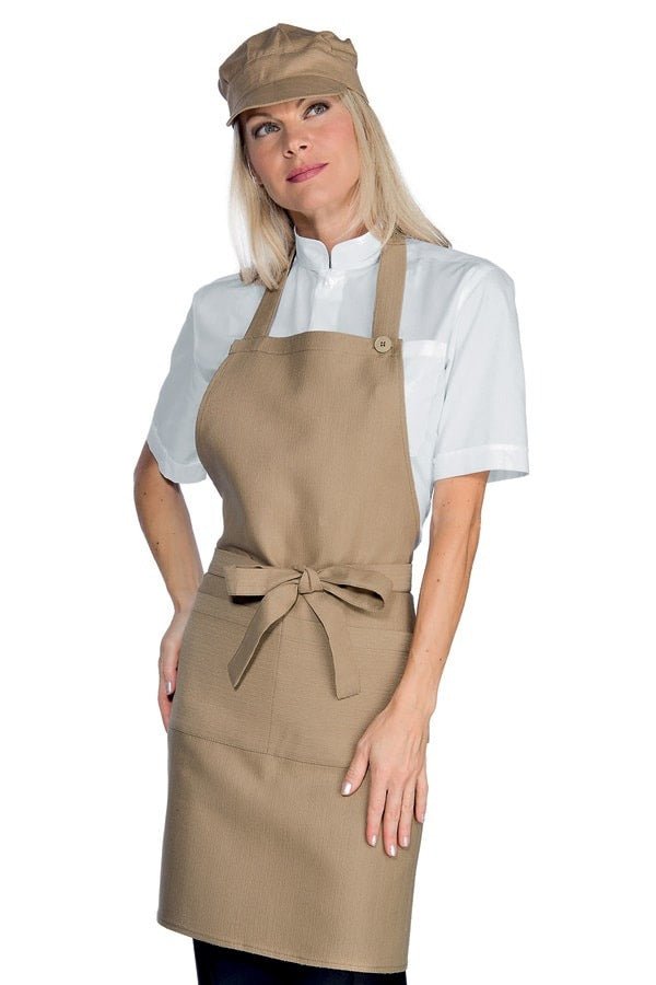 Grembiule effetto canapa no stiro Isacco Martinica - Westrose SRL - Abbigliamento da Lavoro Personalizzato