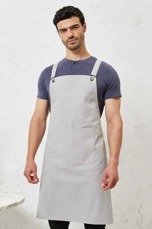 Grembiule in cotone retro a incrocio Premier Barista PR129 - Westrose SRL - Abbigliamento da Lavoro Personalizzato