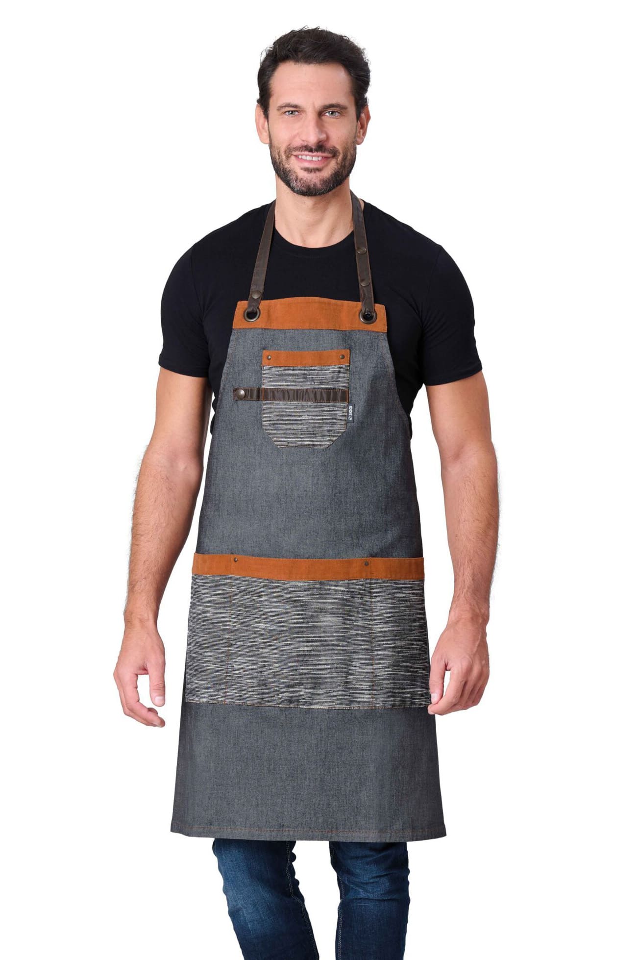 Grembiule in cotone Siggi AC/DC - Westrose SRL - Abbigliamento da Lavoro Personalizzato