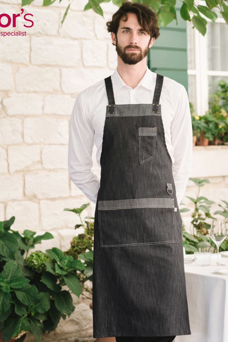 Grembiule in jeans Giblor's Nizza 19P01H071 - Westrose SRL - Abbigliamento da Lavoro Personalizzato