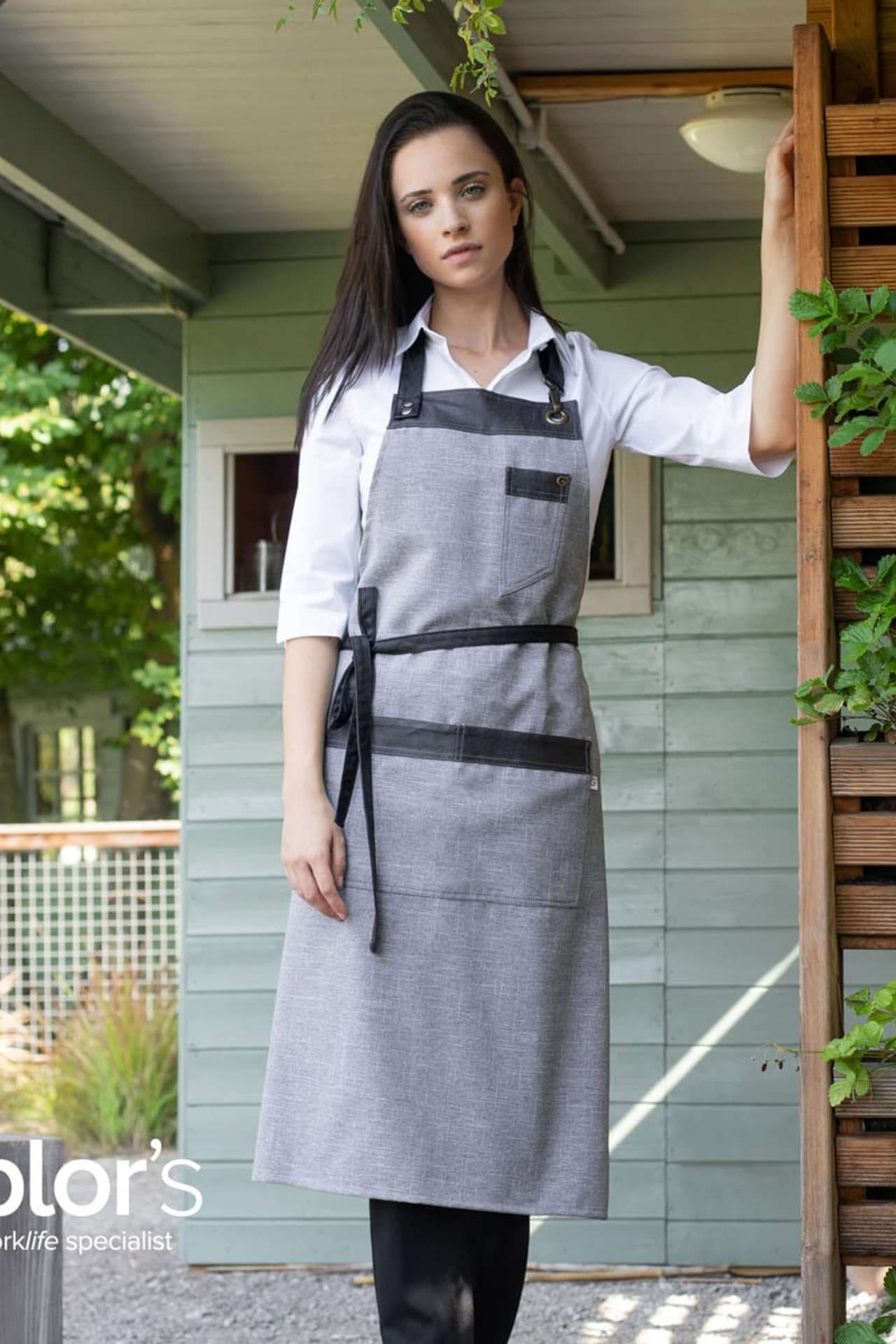 Grembiule inserti ecopelle Giblor's Tropez - Westrose SRL - Abbigliamento da Lavoro Personalizzato