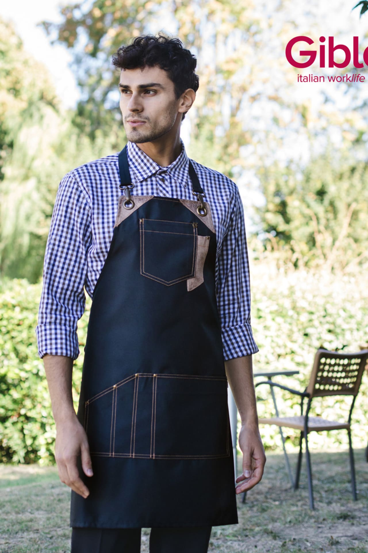 Grembiule inserti in ecopelle Giblor's Picasso - Westrose SRL - Abbigliamento da Lavoro Personalizzato