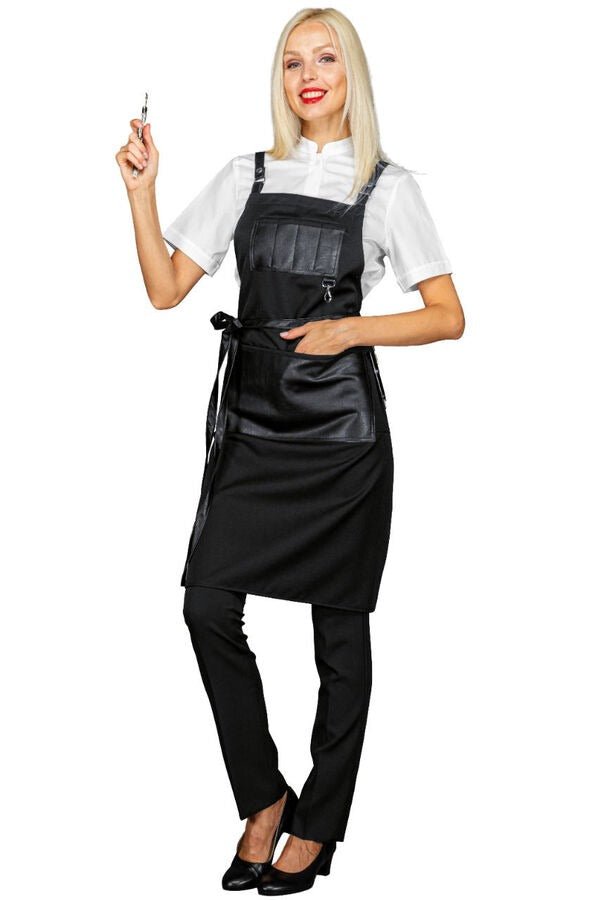 Grembiule inserti in ecopelle Isacco Bristol - Westrose SRL - Abbigliamento da Lavoro Personalizzato