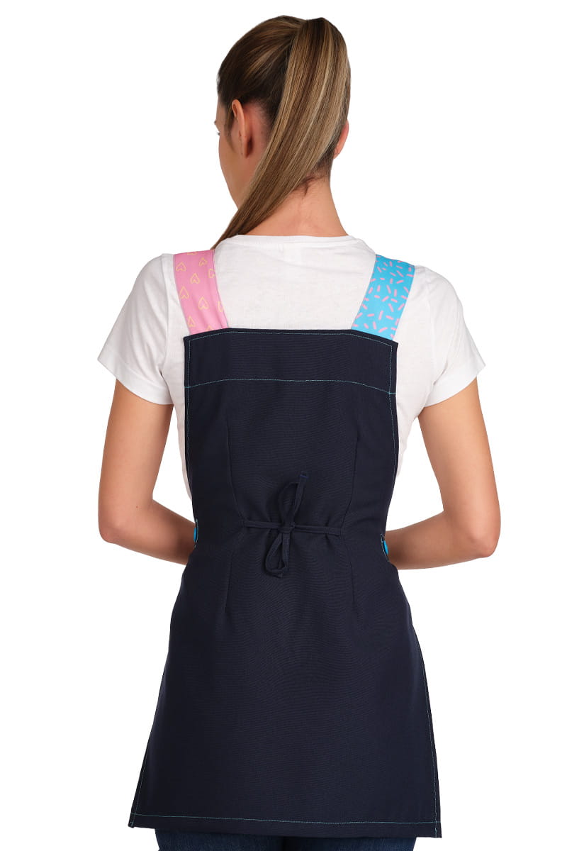 Grembiule maestra con tasche a cuore Love easydry - Westrose