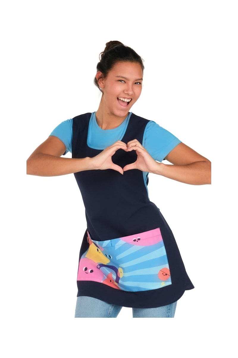 Grembiule scuola Forme & Colori