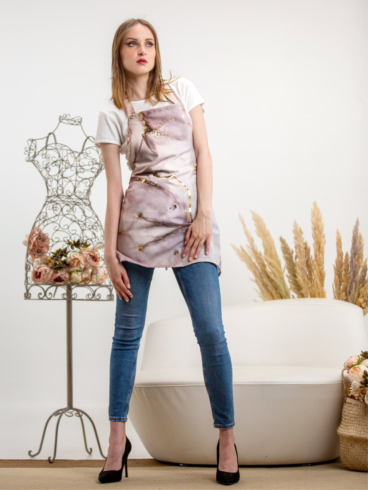 Grembiule marmorizzato antideco Andromeda - Westrose SRL - Abbigliamento da Lavoro Personalizzato