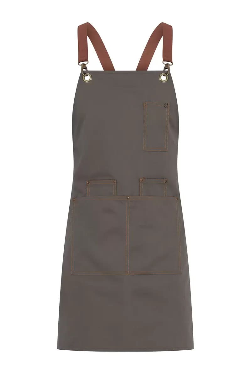 Grembiule mistocotone con retro a incrocio Giblor's Santorini - Westrose SRL - Abbigliamento da Lavoro Personalizzato