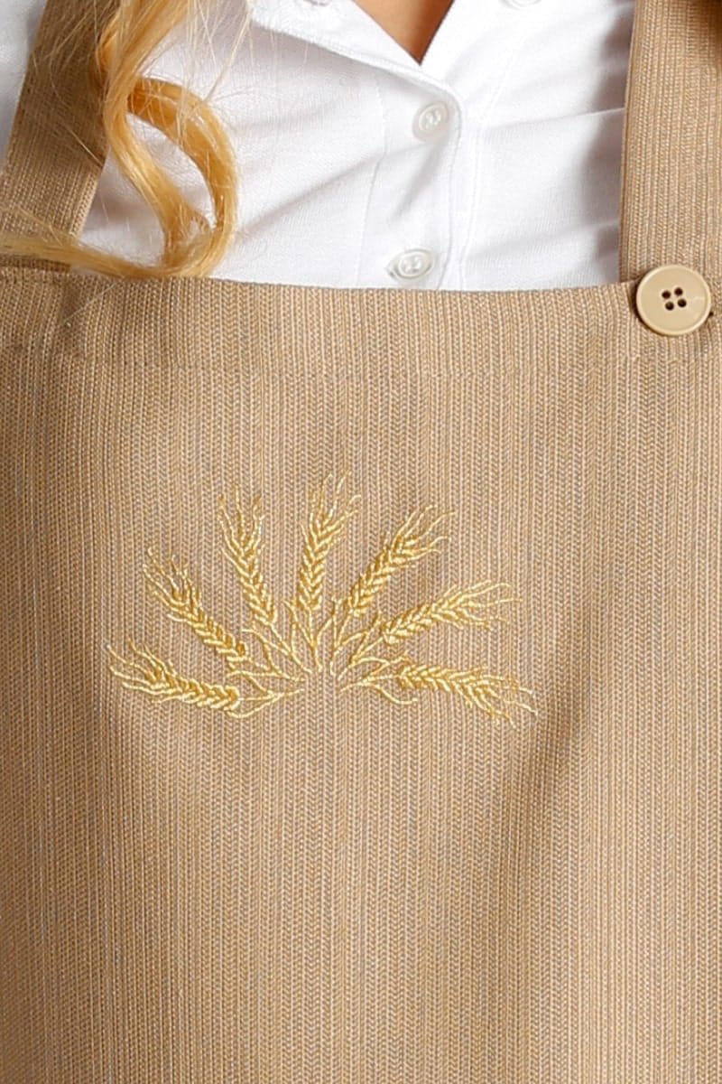 Grembiule ricamato “Il Forno” con pettorina - Westrose SRL - Abbigliamento da Lavoro Personalizzato