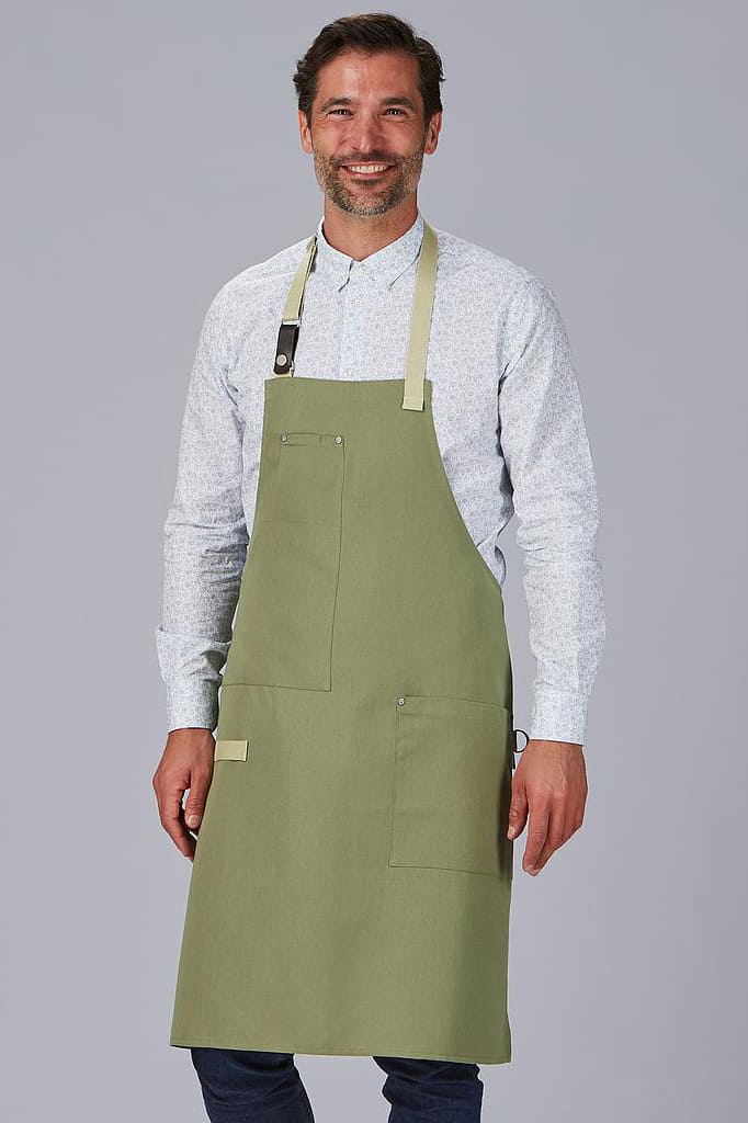 Grembiule unisex con pettorina Gary's Contrasto 100036