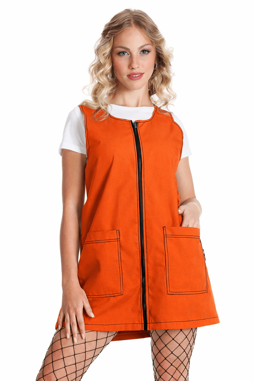 Grembiule scuola misto cotone popeline Jennifer - Westrose SRL - Abbigliamento da Lavoro Personalizzato