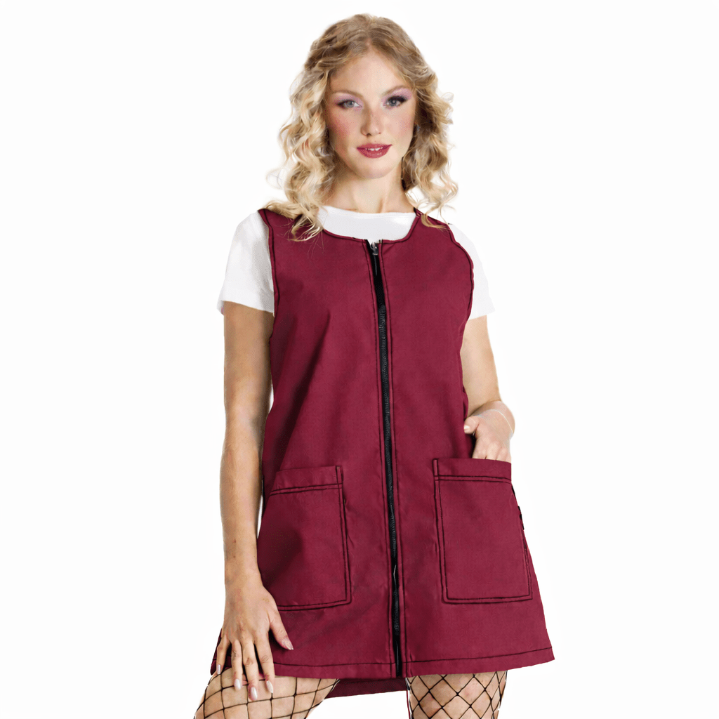 Grembiule scuola misto cotone popeline Jennifer - Westrose SRL - Abbigliamento da Lavoro Personalizzato