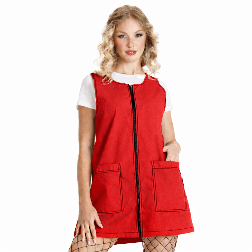 Grembiule scuola misto cotone popeline Jennifer - Westrose SRL - Abbigliamento da Lavoro Personalizzato