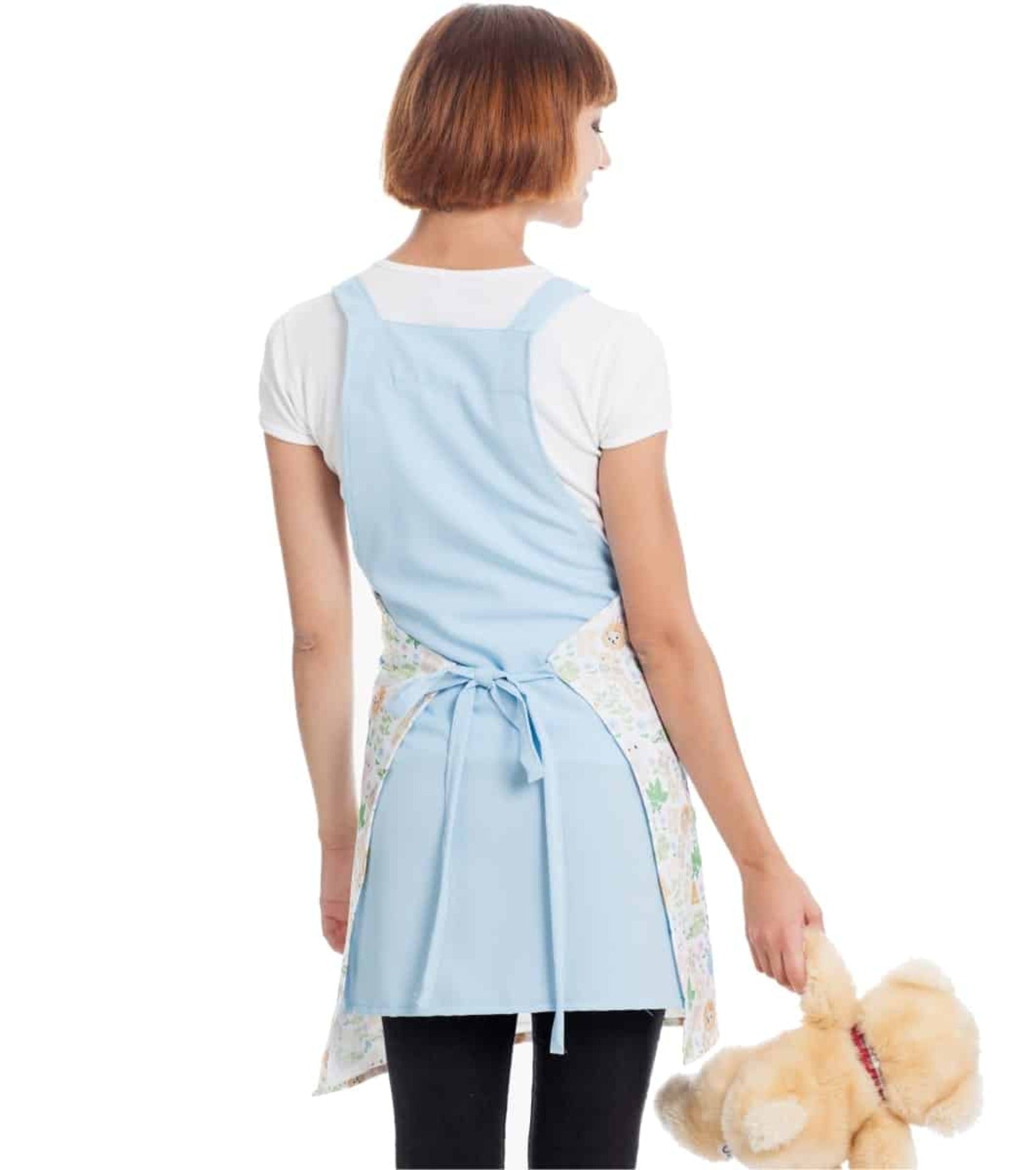 Grembiule scuola Olly celeste West Rose - Westrose SRL - Abbigliamento da Lavoro Personalizzato