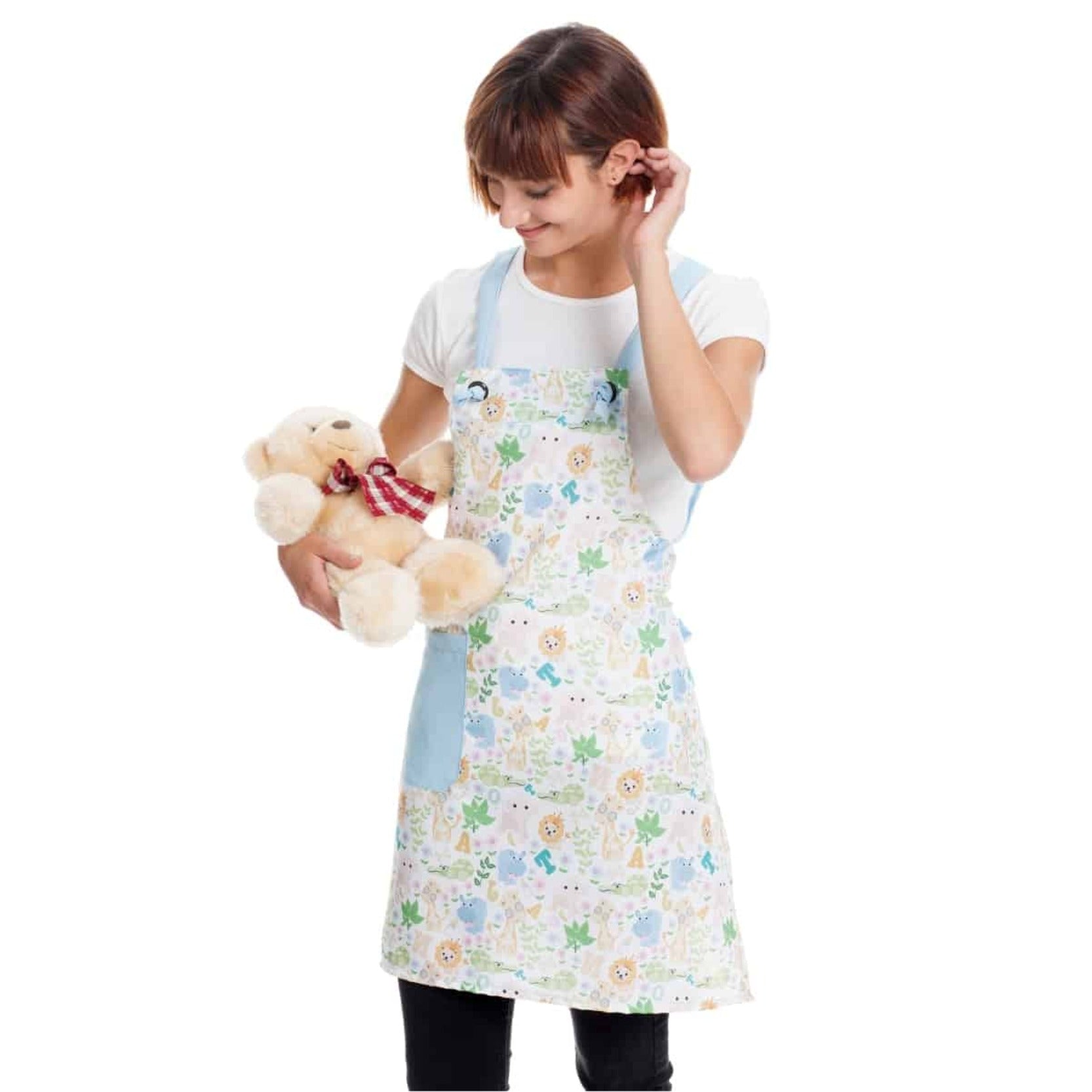 Grembiule scuola Olly celeste West Rose - Westrose SRL - Abbigliamento da Lavoro Personalizzato