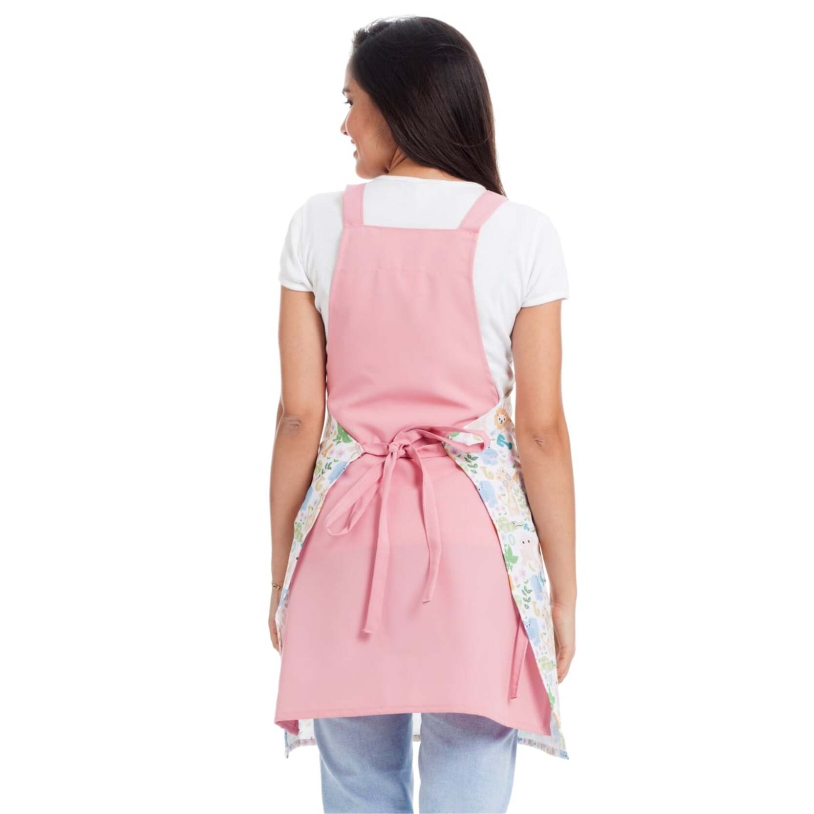 Grembiule scuola Olly rosa West Rose - Westrose SRL - Abbigliamento da Lavoro Personalizzato