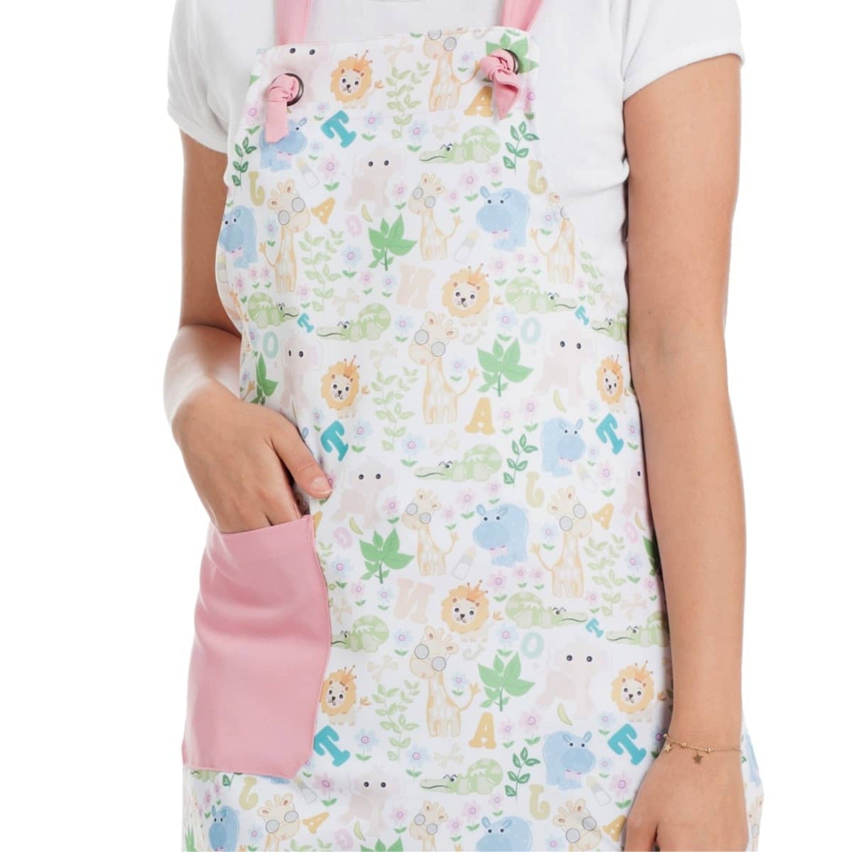 Grembiule scuola Olly rosa West Rose - Westrose SRL - Abbigliamento da Lavoro Personalizzato