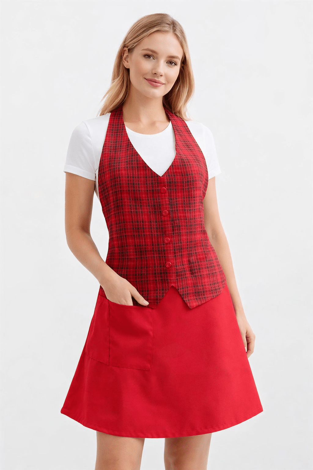 Grembiule Star Scozzese 3003 - Westrose SRL - Abbigliamento da Lavoro Personalizzato