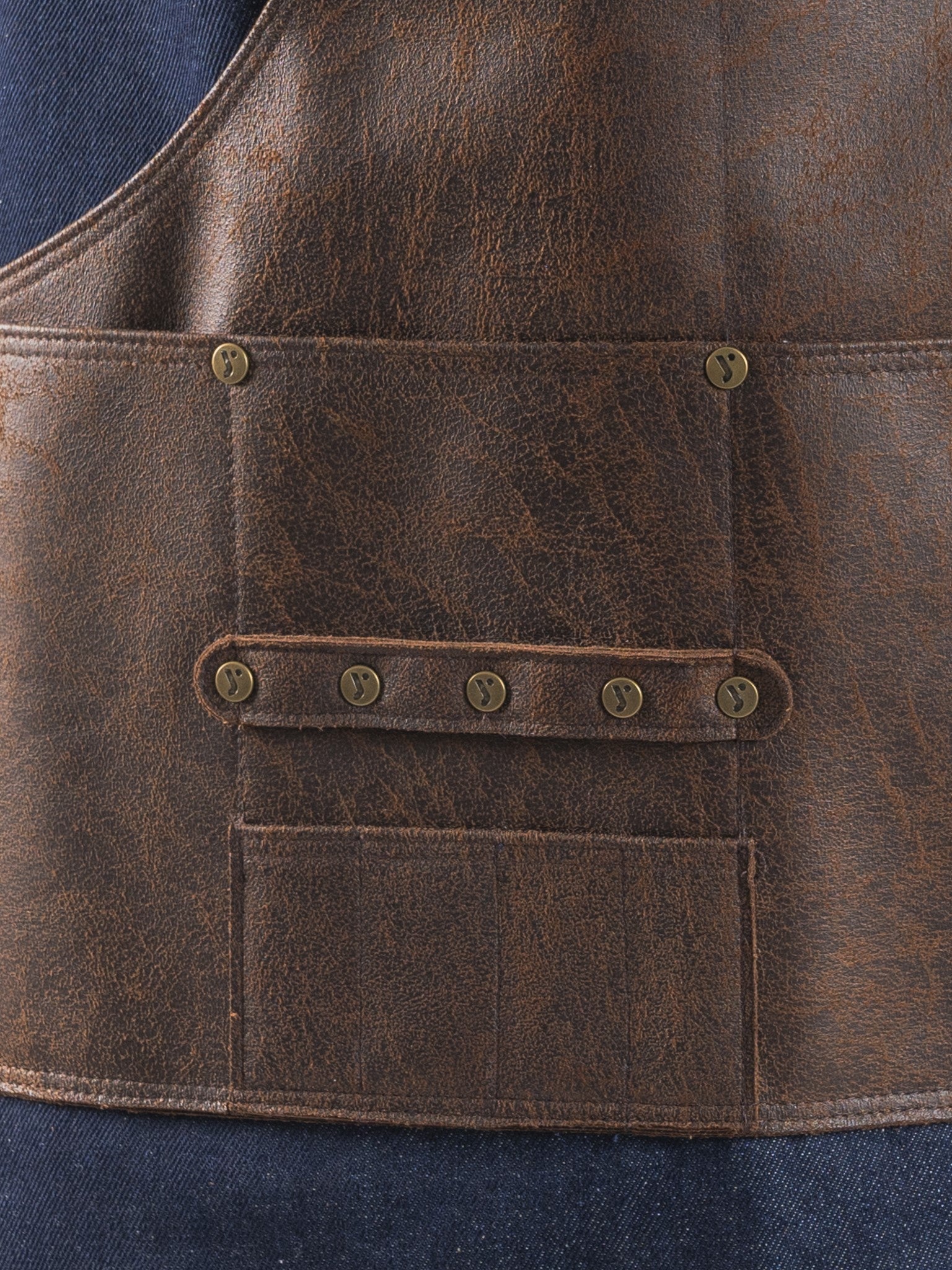 Grembiule unisex barbershop Denim Gary's 100004 - Westrose SRL - Abbigliamento da Lavoro Personalizzato