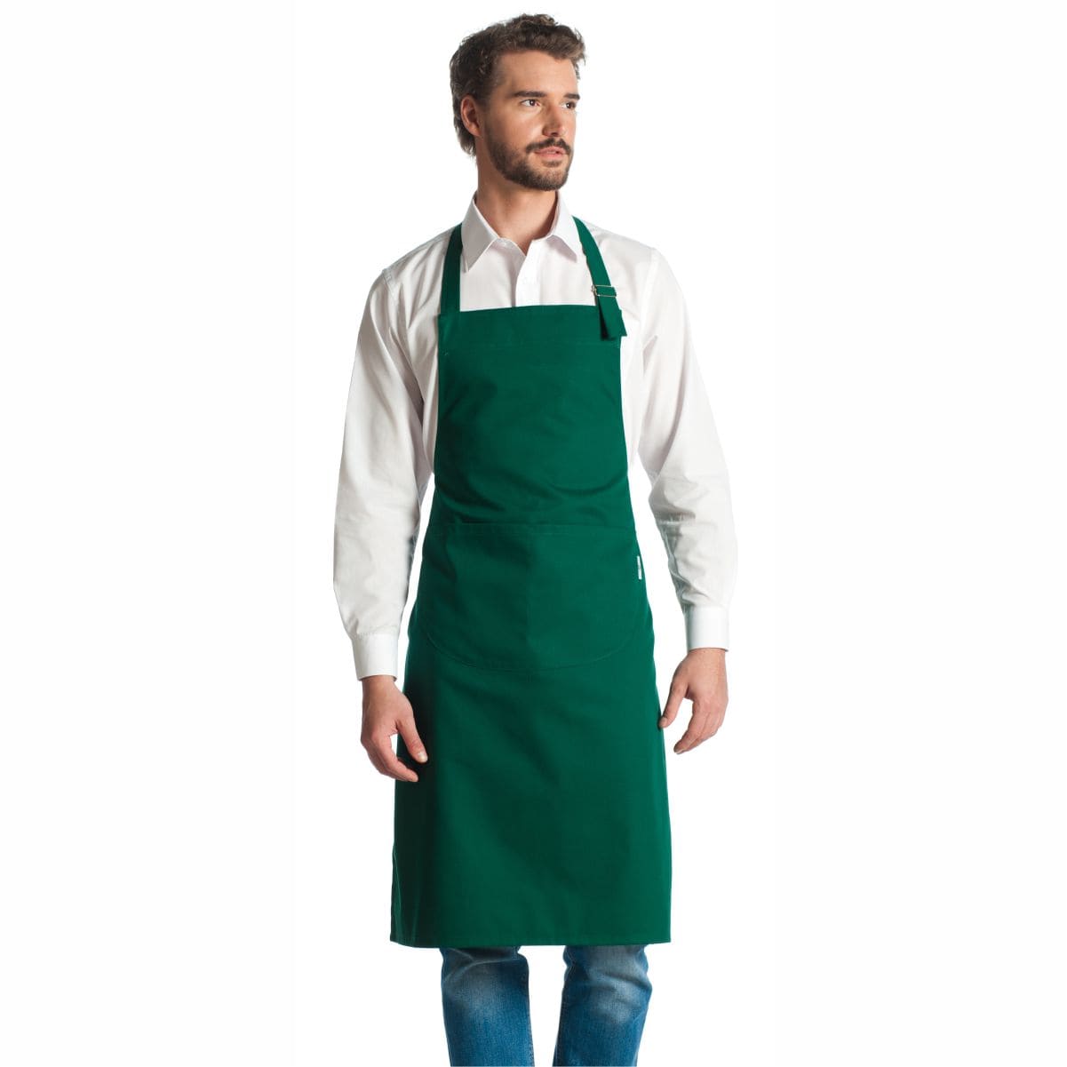 Grembiule unisex con pettorina Bistrot - Westrose SRL - Abbigliamento da Lavoro Personalizzato