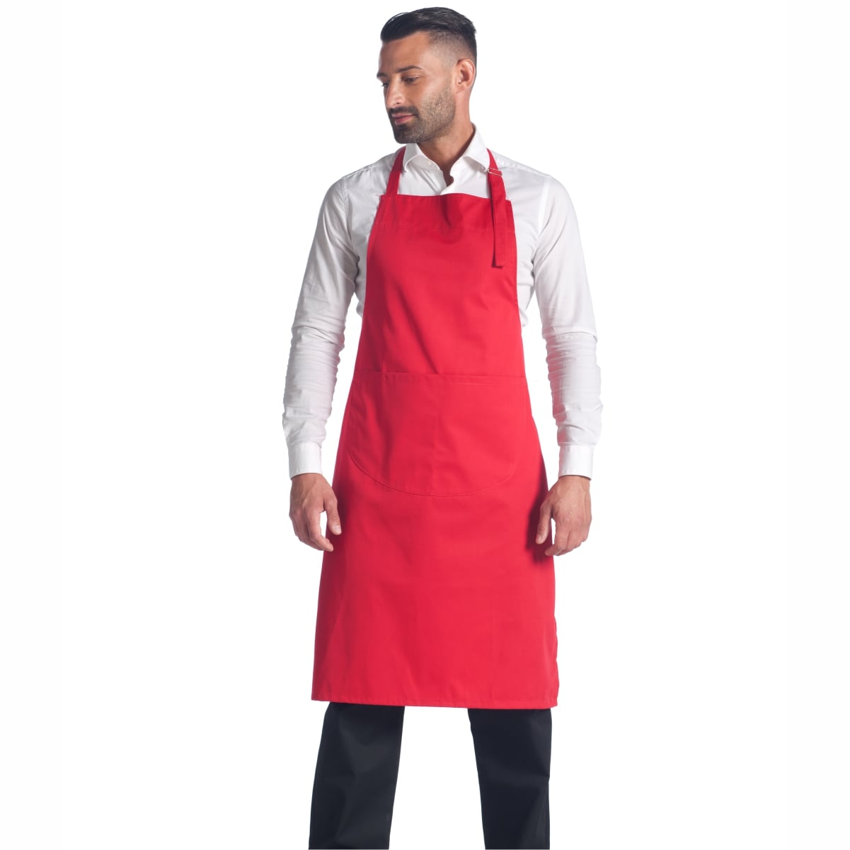 Grembiule unisex con pettorina Bistrot - Westrose SRL - Abbigliamento da Lavoro Personalizzato