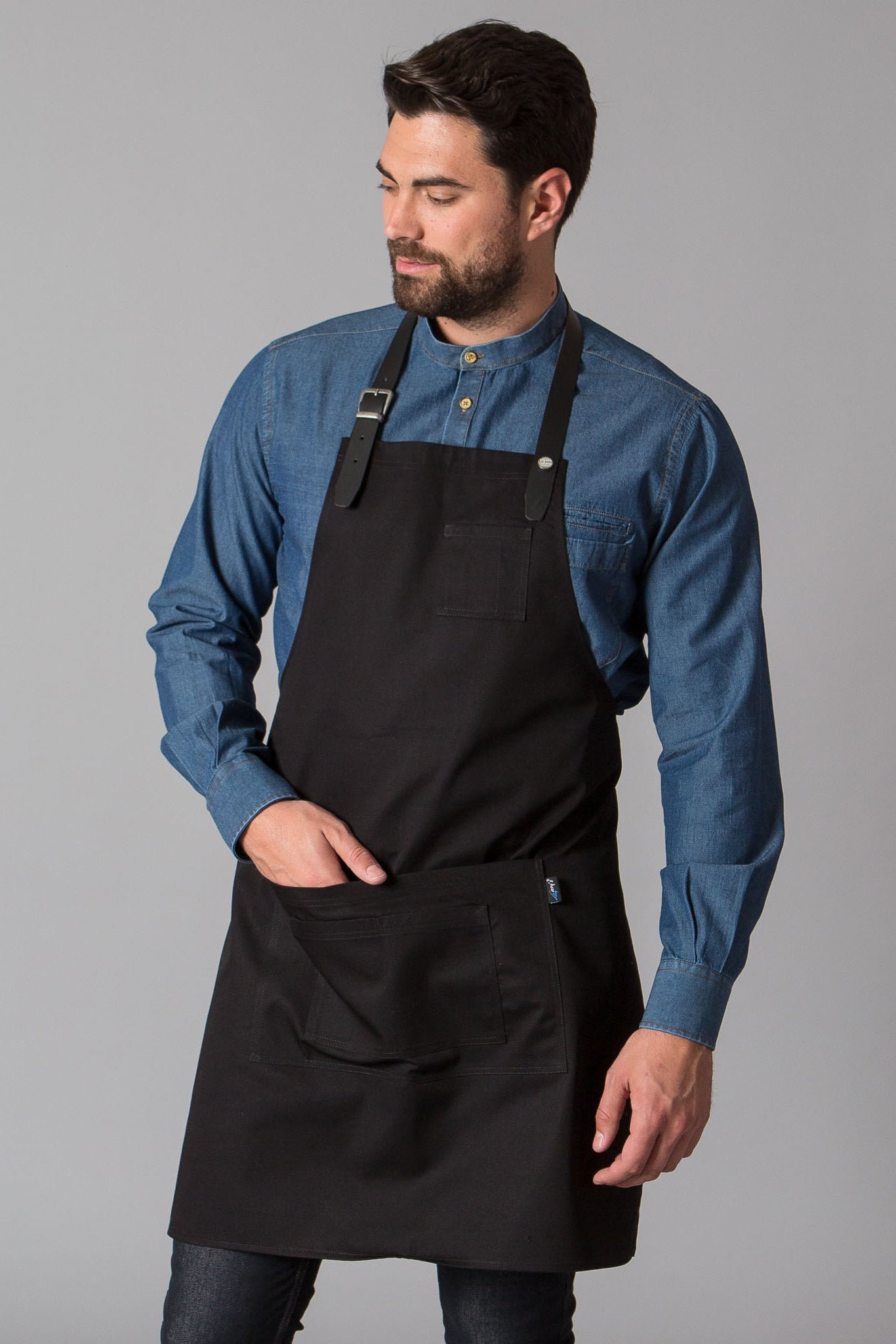 Grembiule unisex con pettorina Gary's 156400 - Westrose SRL - Abbigliamento da Lavoro Personalizzato