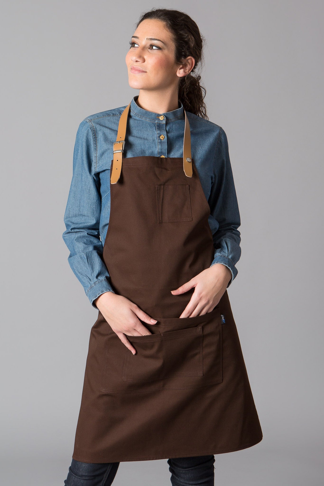 Grembiule unisex con pettorina Gary's 156400 - Westrose SRL - Abbigliamento da Lavoro Personalizzato