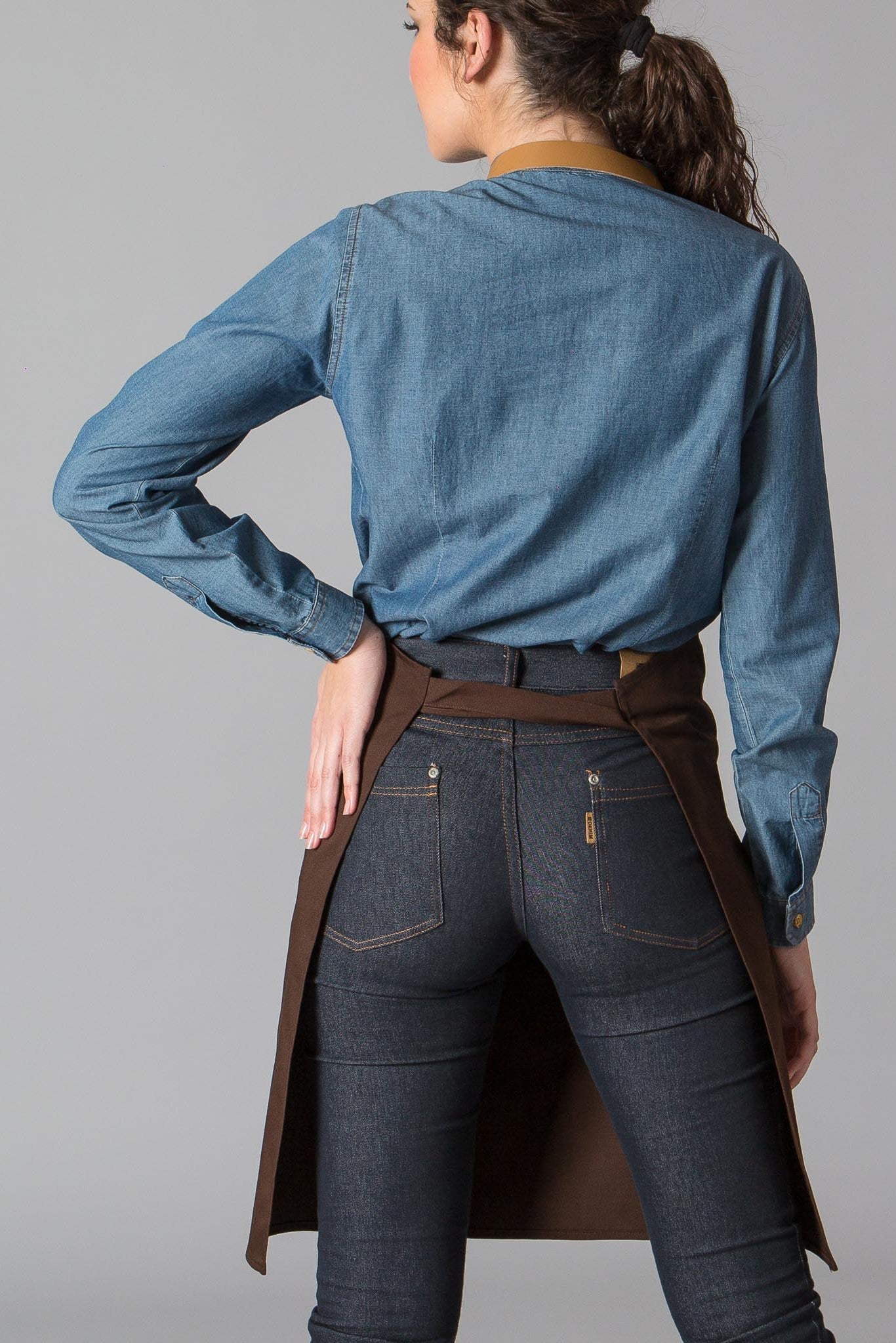 Grembiule unisex con pettorina Gary's 156400 - Westrose SRL - Abbigliamento da Lavoro Personalizzato