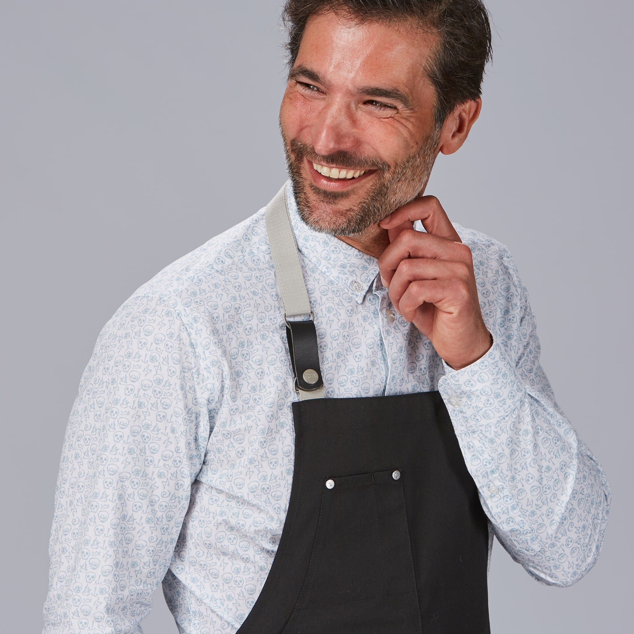 Grembiule unisex con pettorina Gary's Contrasto 100036 - Westrose SRL - Abbigliamento da Lavoro Personalizzato