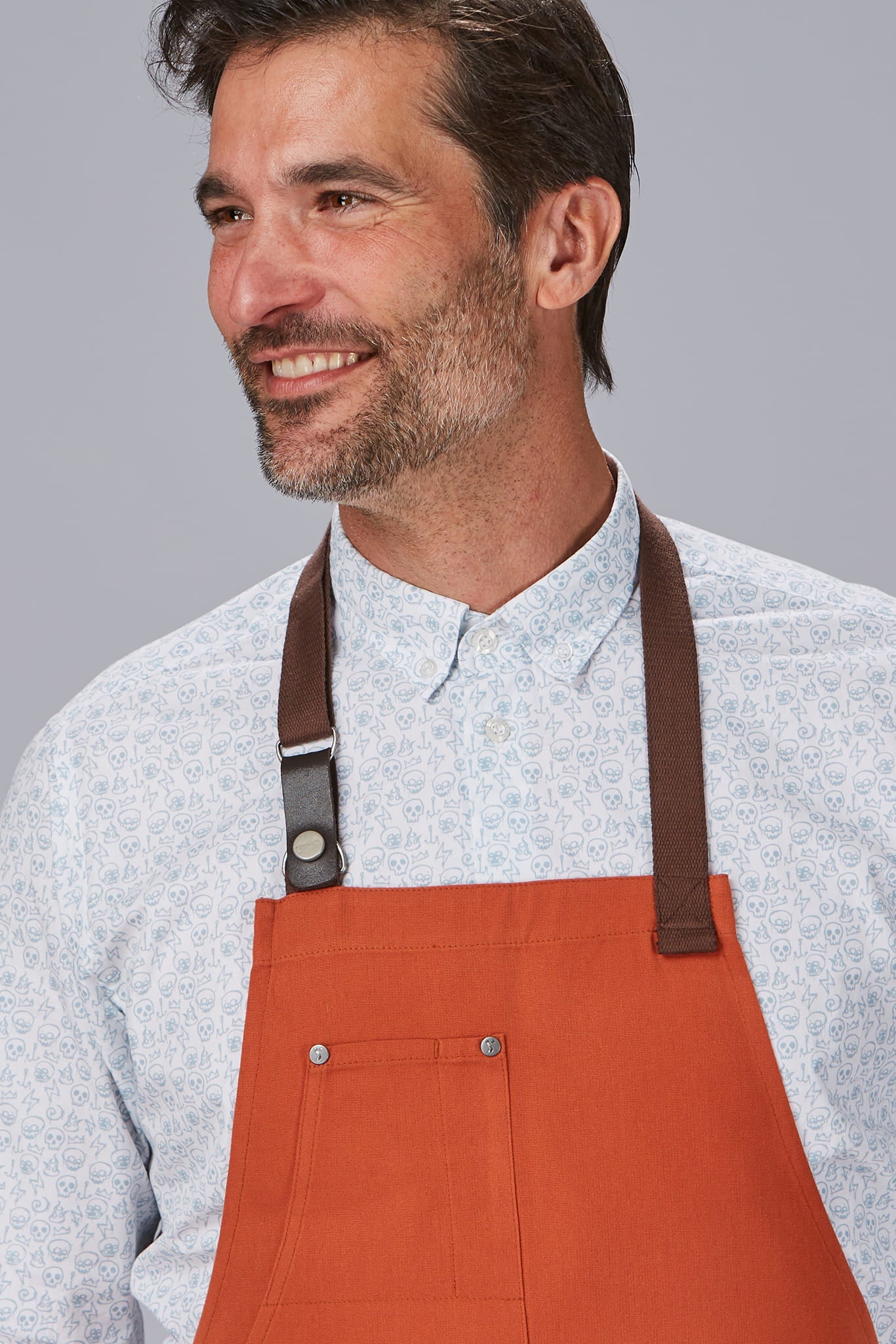 Grembiule unisex con pettorina Gary's Contrasto 100036 - Westrose SRL - Abbigliamento da Lavoro Personalizzato