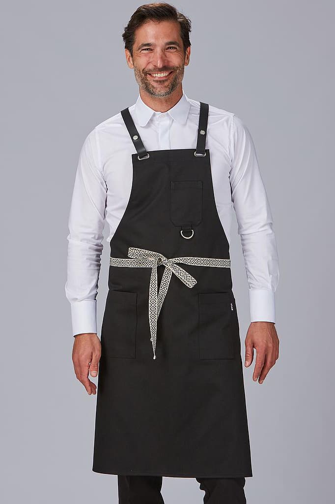 Grembiule unisex con pettorina Gary's Mykonos 100029 - Westrose SRL - Abbigliamento da Lavoro Personalizzato