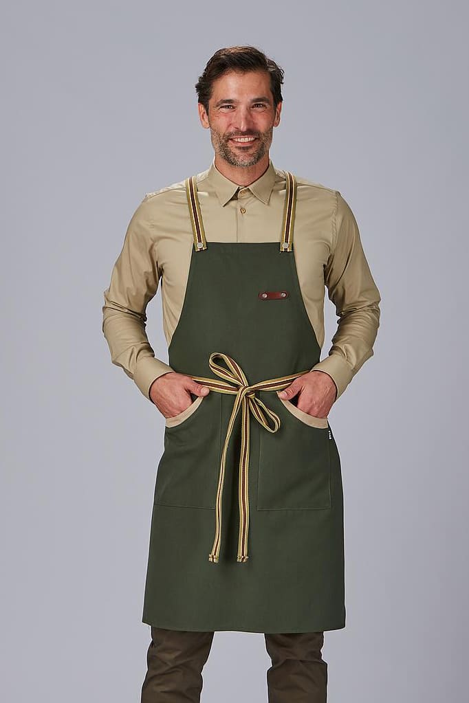 Grembiule unisex con pettorina Gary's Panama 100041 - Westrose SRL - Abbigliamento da Lavoro Personalizzato