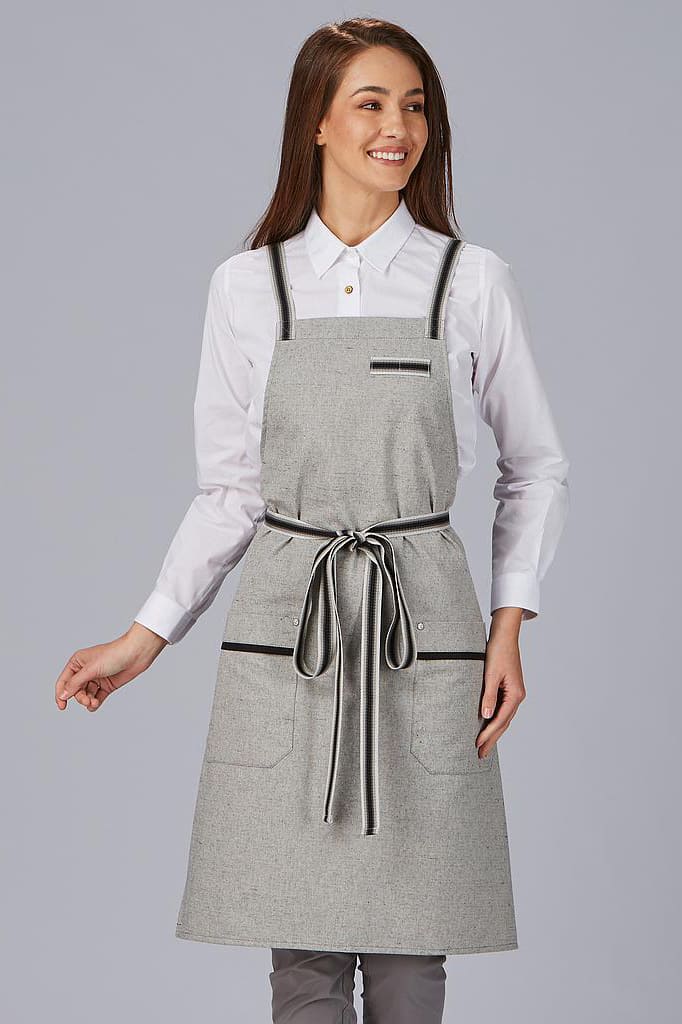 Grembiule unisex con pettorina Gary's Rayas 100038 - Westrose SRL - Abbigliamento da Lavoro Personalizzato