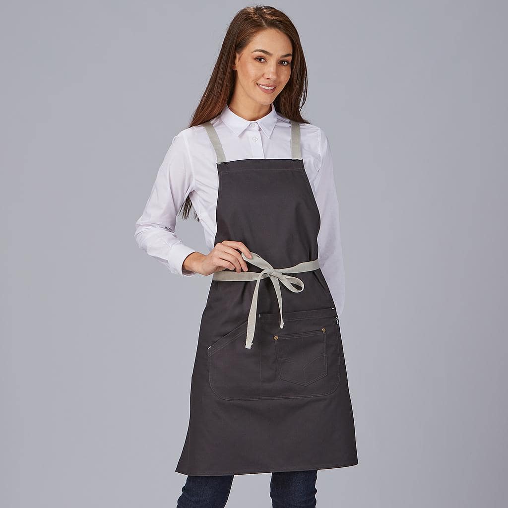 Grembiule unisex con pettorina Gary's Tablier 100032 - Westrose SRL - Abbigliamento da Lavoro Personalizzato