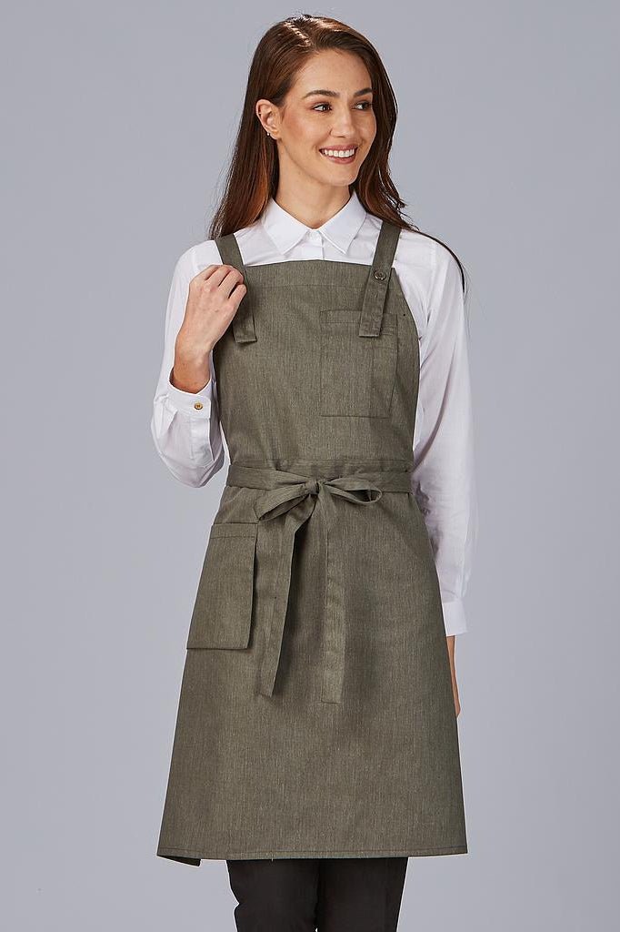 Grembiule unisex con pettorina Gary's tasca portafoglio 100046 - Westrose SRL - Abbigliamento da Lavoro Personalizzato