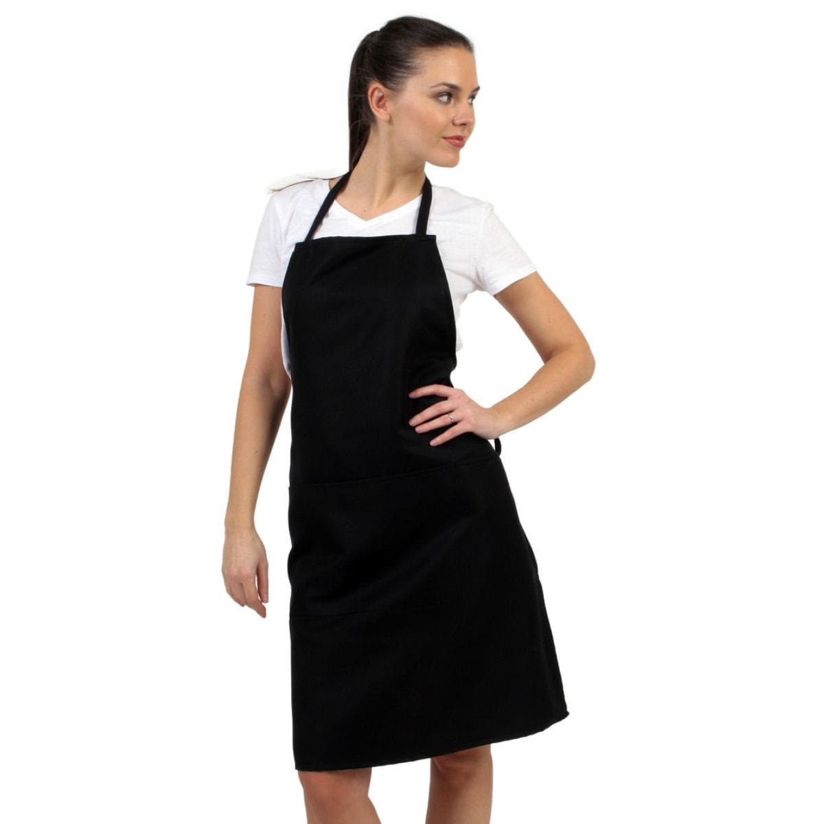 Grembiule unisex con pettorina no stiro Jerry - Westrose SRL - Abbigliamento da Lavoro Personalizzato