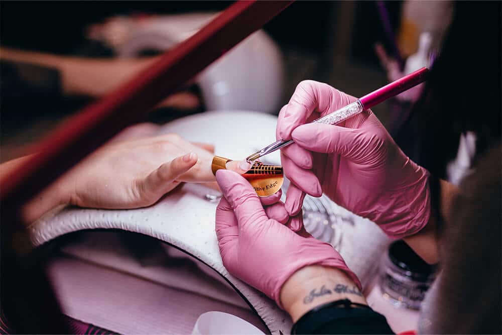 Guanti monouso estetica rosa N82 - Westrose SRL - Abbigliamento da Lavoro Personalizzato