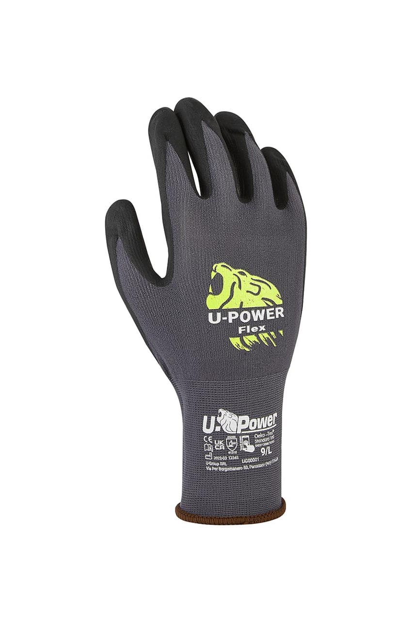 Guanti U - Power Flex 12 paia - Westrose SRL - Abbigliamento da Lavoro Personalizzato