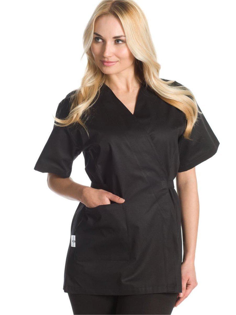 Kimono estetista cotone Aiko - Westrose SRL - Abbigliamento da Lavoro Personalizzato